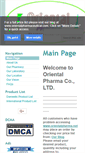 Mobile Screenshot of orientalpharma.com